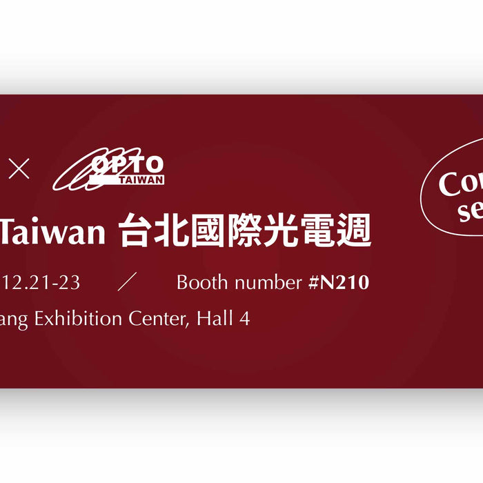 Coming to see us #N210 in OPTO Taiwan