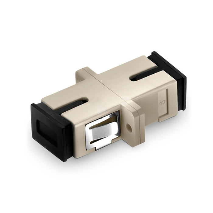 Simplex OM1/OM2 Mulit Mode Fiber Optic Adapter with Flange