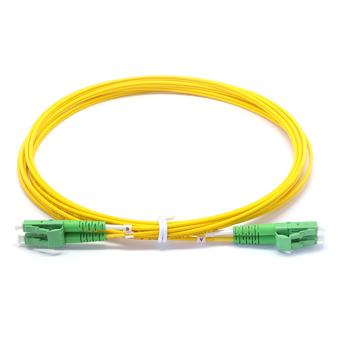 Duplex Singlemode G657A1 3.0*6.0mm Zip-cord Fiber Optic Patch Cable OFNR