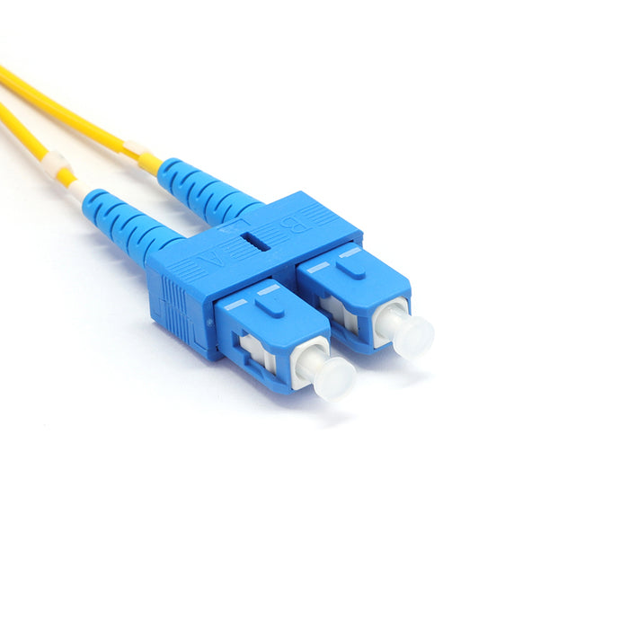 SC UPC to SC UPC Duplex Singlemode G657A1 3.0*6.0mm Zip-cord Fiber Optic Patch Cable LSZH