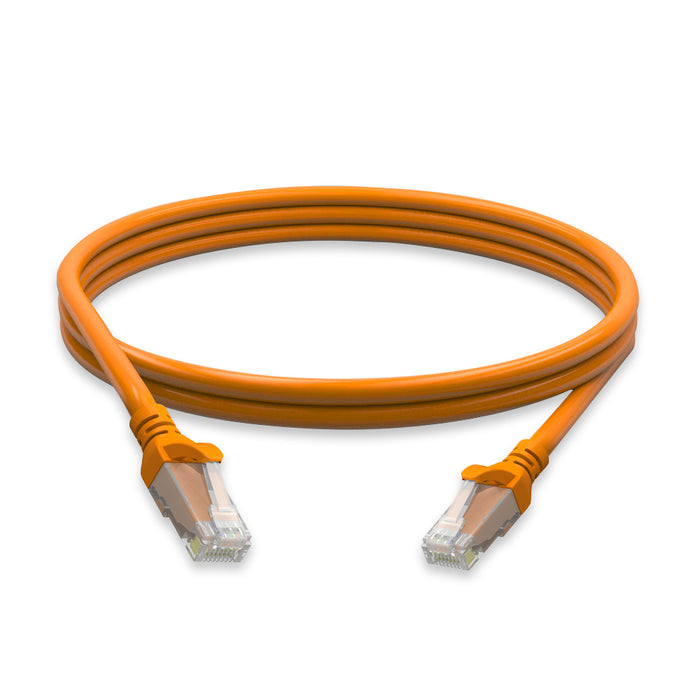 Cat5e molded boot 24 AWG LSZH 1FT Ethernet Network